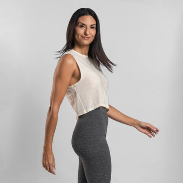 womens low impact crop tank featherweight color undyed